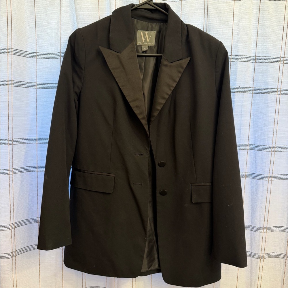 Worthington Charcoal Blazer